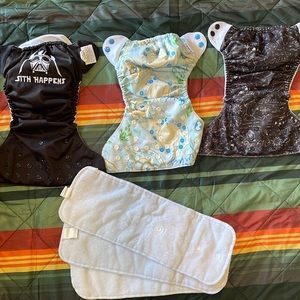 Assorted Bum Genius Diapers